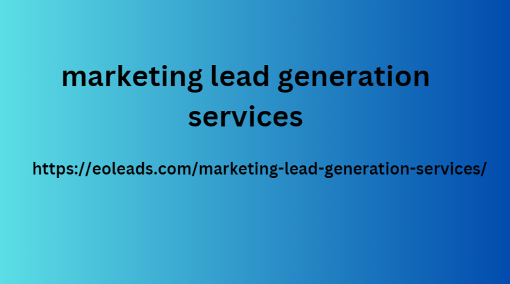 marketing lead generation services